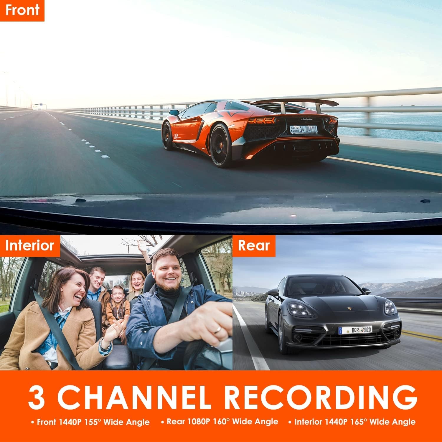 Vantrue OnDash N4 review: Versatile 3-channel dash cam captures with 4K